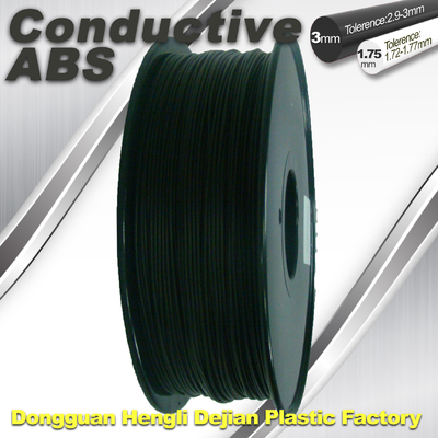 Good elasticity universal ABS Conductive 3d Printer Filament in Black