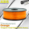 เครื่องพิมพ์ ABS Desktop 3D วัสดุเส้นใยพลาสติกที่ใช้ในการพิมพ์ 3D Trans Orange