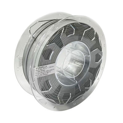 เส้นใย PLA ย่อยสลายได้ 1.75 มม. 1 กก. ปรับแต่งได้สำหรับแท่งพลาสติกแบบม้วนเม็ดพลาสติกดิบยืดได้สำหรับ Creality