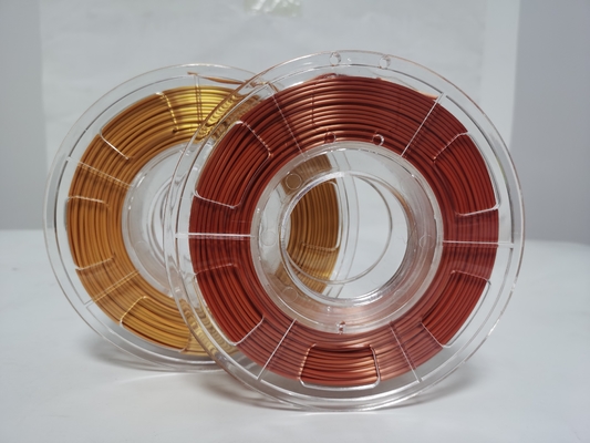 250 กรัม สายไหมสีสองสี Trip สายสีสําหรับ FDM 3D Printer pla สายไหม
