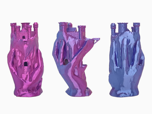 PINRUI Silk Rainbow Pla สายใยพลาสติก 1.75 มม. สายใย 3 มม. 1.75 มม. สีมงคล PLA สายใยพลาสติก