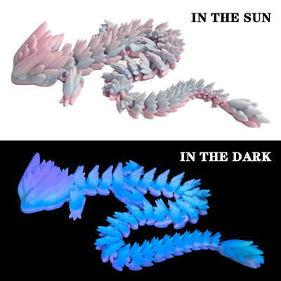 PINRUI Glow Rainbow PLA 1kg 1.75mm เปลี่ยนสีในความมืด สําหรับเครื่องพิมพ์ 3D