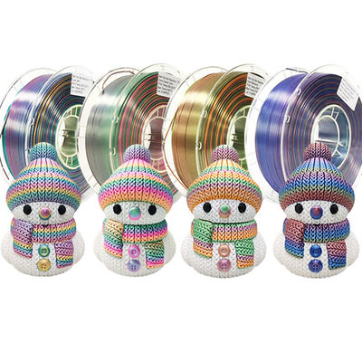 PINRUI PLA Silk Rainbow 1.75 มม Pla สายใยเครื่องพิมพ์ 3D