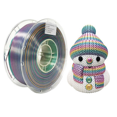 PINRUI PLA Silk Rainbow 1.75 มม Pla สายใยเครื่องพิมพ์ 3D