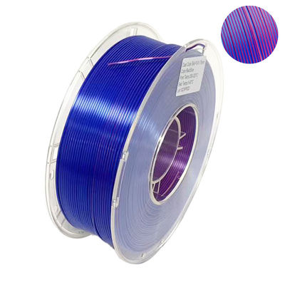 PINRUI 2 Colors In filament เส้นใยไหมสีคู่สำหรับเครื่องพิมพ์ 3d