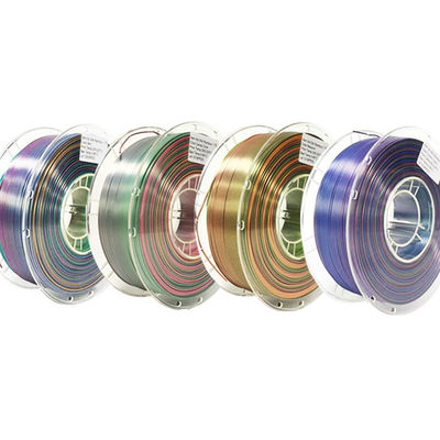 PINRUI Rainbow PLA Silky PLA 1.75 มม. 1 กิโลกรัม สีหลาย สี PLA สายสว่างสีสําหรับการพิมพ์ 3D