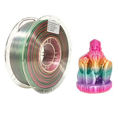 PINRUI Rainbow PLA Silky PLA 1.75 มม. 1 กิโลกรัม สีหลาย สี PLA สายสว่างสีสําหรับการพิมพ์ 3D