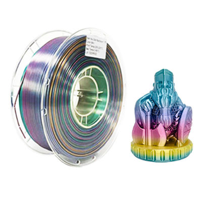 PINRUI Rainbow PLA Silky PLA 1.75 มม. 1 กิโลกรัม สีหลาย สี PLA สายสว่างสีสําหรับการพิมพ์ 3D