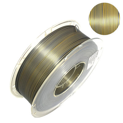 เส้นใยเครื่องพิมพ์ 3 มิติ PLA Filament 1.75 มม. สองสีสำหรับการพิมพ์เครื่องพิมพ์ 3 มิติ