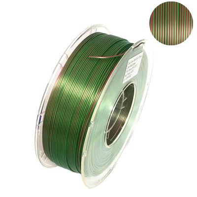 เส้นใยเครื่องพิมพ์ 3 มิติ PLA Filament 1.75 มม. สองสีสำหรับการพิมพ์เครื่องพิมพ์ 3 มิติ