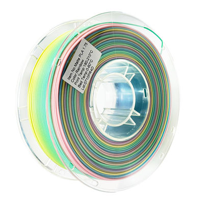PINRUI 3D Printer Filament Rainbow Dreamy Color 1.75 มม. 1 กิโลกรัม หลายสี เหมาะกับเครื่องพิมพ์ FDM ส่วนใหญ่
