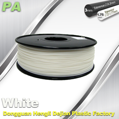 Nylon 3D Printing Filament 1.75mm 3.0mm หรือวัสดุ PA สำหรับการพิมพ์ 3D