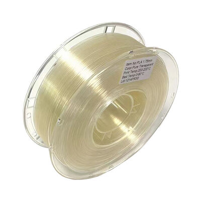 สายใยเครื่องพิมพ์ 3D PINRUI 1.75 มิลลิเมตร แสงใส PETG และวัสดุ PA สําหรับการพิมพ์ 3D