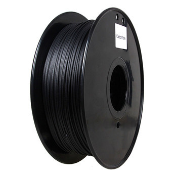 คาร์บอนไฟเบอร์เครื่องพิมพ์ 3d เส้นใยทนไฟ 1.75 / 3.0 มม. สีดำ